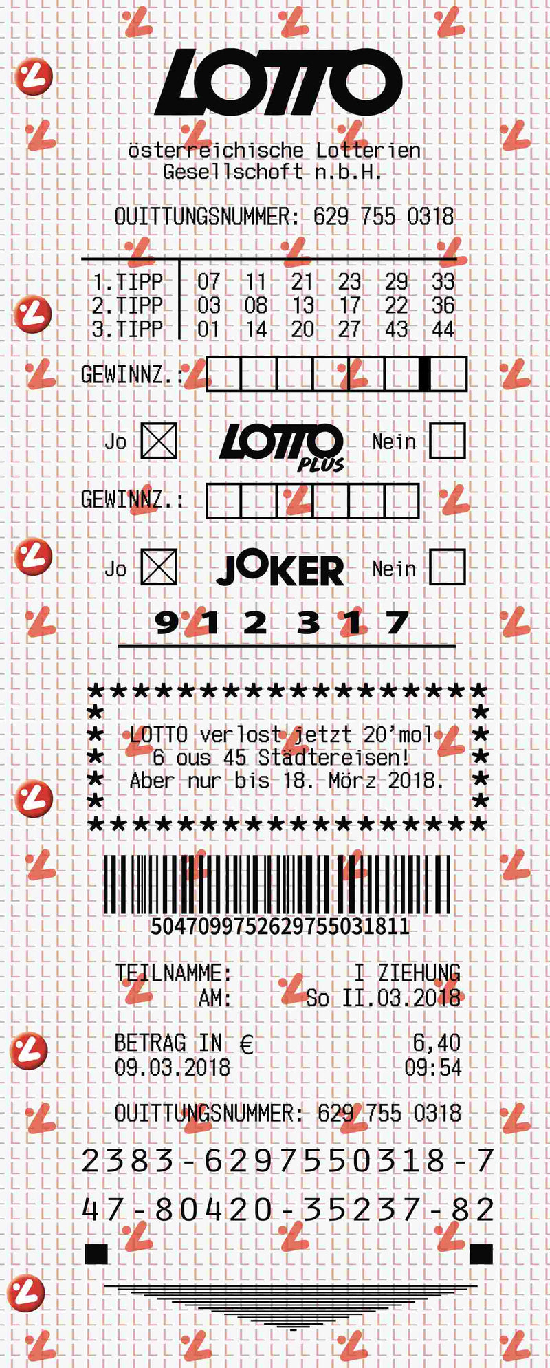 Lotto austria outlet plus